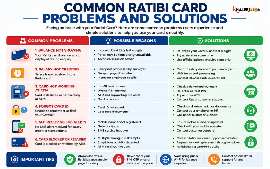 Common Ratibi card problems solved