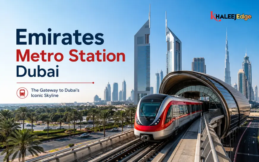 Emirates Metro Station Dubai