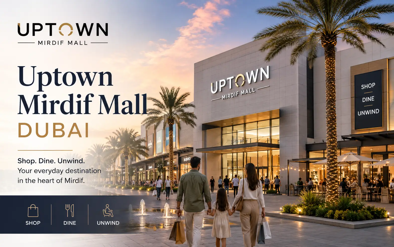Uptown Mirdif Mall Dubai | Shops, Dining, Timings & Visitor Guide
