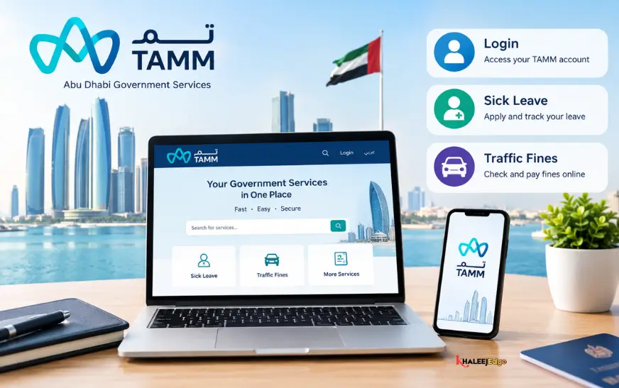 TAMM Abu Dhabi Guide | Login, Sick Leave & Traffic Fines